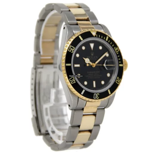 Durable Replica Rolex Submariner Date 16803 Automatic Movement 40mm Steel Case Mens/unisex Watch - Image 5