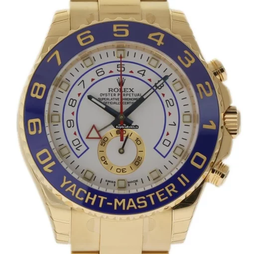 Superior Replica Rolex Yacht-master II 116688 Caliber 4161 Automatic Movement 44mm Yellow Gold Case Mens/unisex Watch