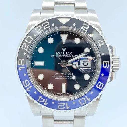 Fine Replica Rolex Gmt-master II 116710blnr Caliber 3186 Automatic Movement 40mm Steel Case Mens/unisex Watch