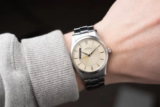 Wonderful Replicas Rolex Oyster Perpetual 6552 Automatic Movement 34mm Steel Case Watch - Image 4