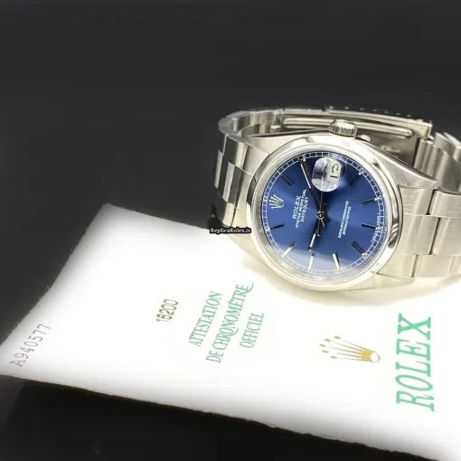 Terrific Replica Rolex Datejust 16200 Caliber 3135 Automatic Movement 36mm Steel Case Mens/unisex Watch - Image 2