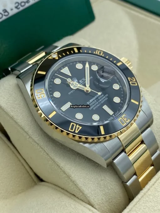 Wholesale Replica Rolex Submariner Date 126613ln Caliber 3235 Automatic Movement 41mm Gold/steel Case Mens/unisex Watch - Image 3