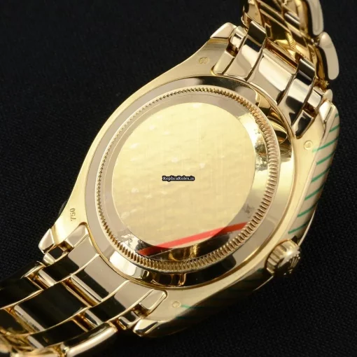 Inexpensive Copies Rolex Day-date 18948 Caliber 3155 Automatic Movement 39mm Yellow Gold Case Mens/unisex Watch - Image 6