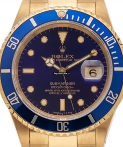 Pleasing Fakes Rolex Submariner Date 16618 Caliber 3135 Automatic Movement 40mm Yellow Gold Case Mens/unisex Watch