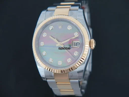 Incredible Replica Rolex Datejust 116233 Automatic Movement 36mm Gold/steel Case Mens/unisex Watch