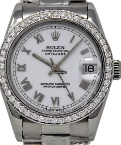 Quality Fake Rolex Lady-datejust 68240 Automatic Movement 31mm Steel Case Womens Watch