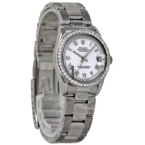 Quality Fake Rolex Lady-datejust 68240 Automatic Movement 31mm Steel Case Womens Watch - Image 5