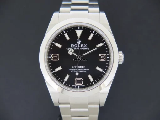 Popular Fake Rolex Explorer 214270 Automatic Movement 39mm Steel Case Mens/unisex Watch - Image 3