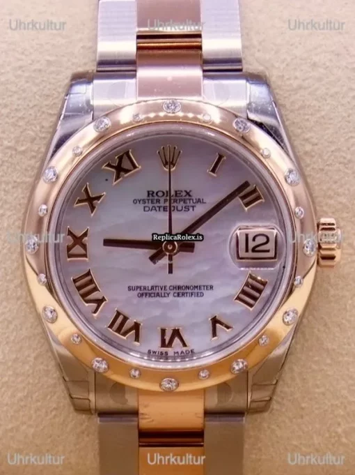 Attractive Copies Rolex Lady-datejust 178341 Automatic Movement 31mm Gold/steel Case Womens Watch
