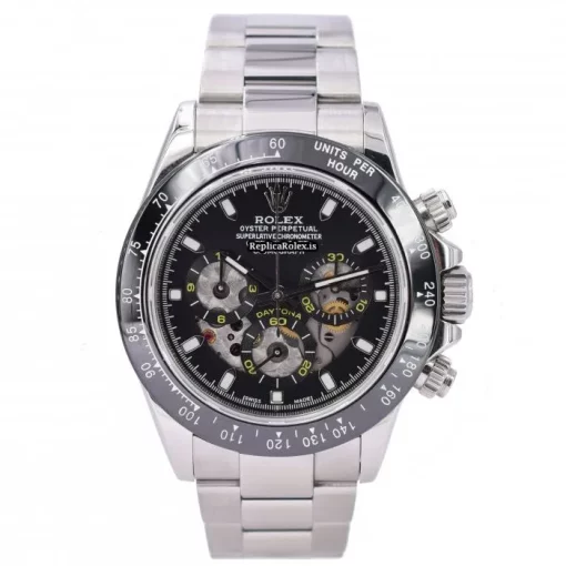 Discount Replica Rolex Daytona 116520 Caliber 4130 Automatic Movement 40mm Steel Case Mens/unisex Watch - Image 10