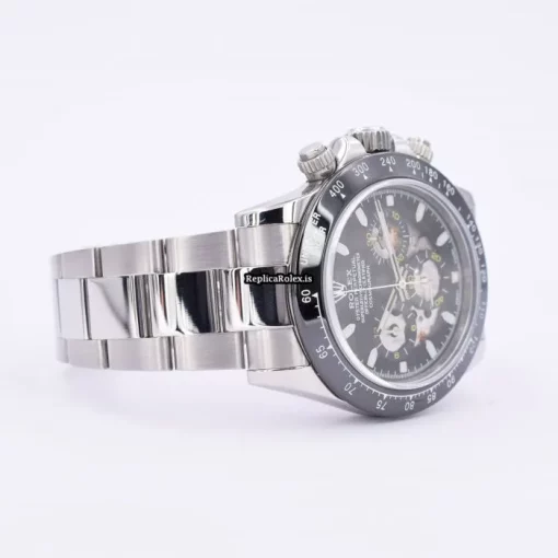 Discount Replica Rolex Daytona 116520 Caliber 4130 Automatic Movement 40mm Steel Case Mens/unisex Watch - Image 5