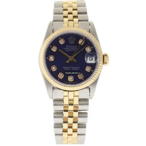Wonderful Fake Rolex Lady-datejust 68273 Automatic Movement 31mm Steel Case Womens Watch - Image 2