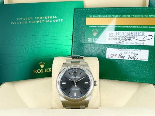Marvellous Replica Rolex Oyster Perpetual 39 114300 Caliber 3132 Automatic Movement 39mm Steel Case Mens/unisex Watch - Image 3