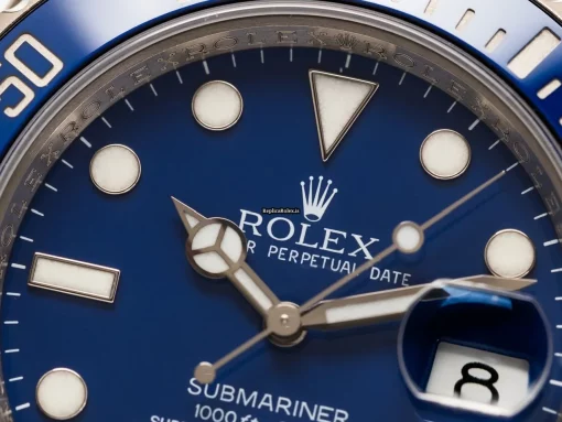 Design Fake Rolex Submariner Date 116619lb Cosc Automatic Movement 40mm White Gold Case Mens/unisex Watch