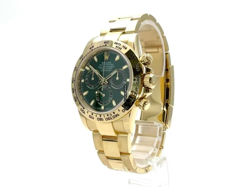 Remarkable Fake Rolex Daytona 116508 Caliber 4130 Automatic Movement 40mm Yellow Gold Case Mens/unisex Watch - Image 3