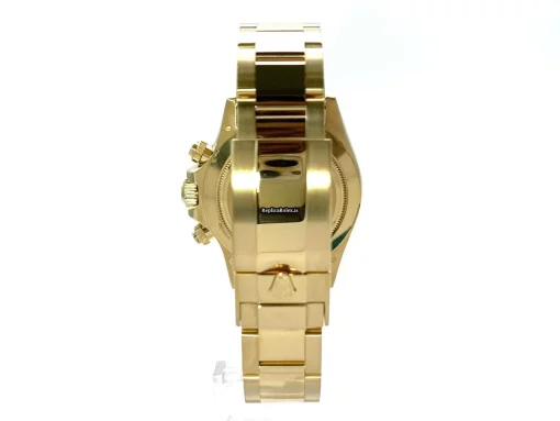 Remarkable Fake Rolex Daytona 116508 Caliber 4130 Automatic Movement 40mm Yellow Gold Case Mens/unisex Watch - Image 7