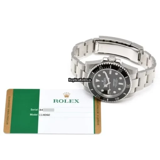 Amazing Knockoff Rolex Submariner 114060 Caliber 3130 Automatic Movement 40mm Steel Case Watch - Image 5