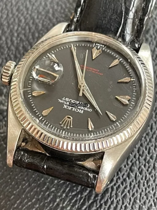 Recommend Fake Rolex Datejust 6605 Caliber 1065 Automatic Movement 36mm Steel Case Mens/unisex Watch - Image 3