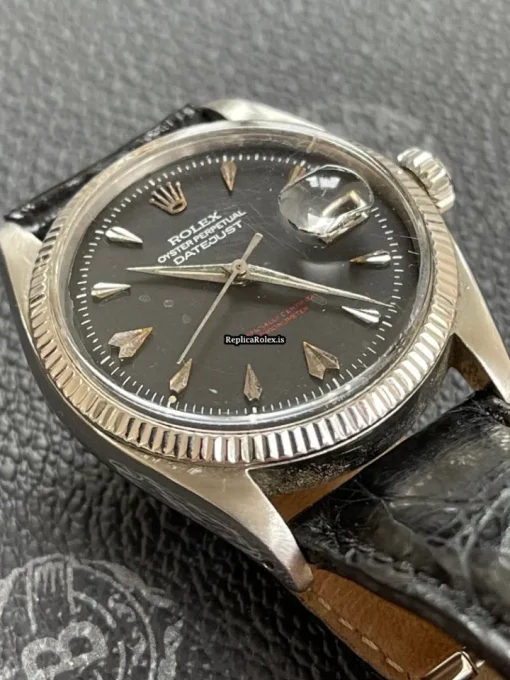 Recommend Fake Rolex Datejust 6605 Caliber 1065 Automatic Movement 36mm Steel Case Mens/unisex Watch - Image 5