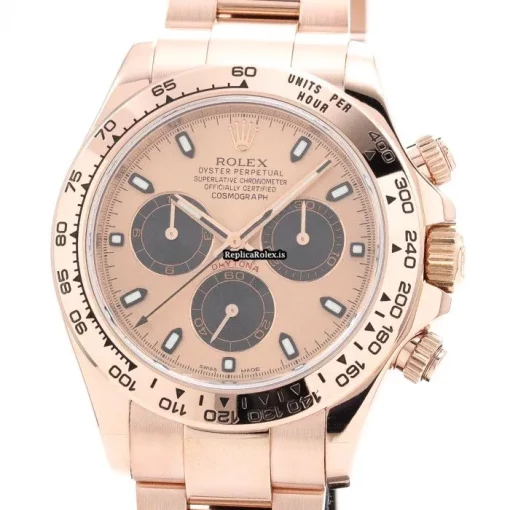 Fabulous Fake Rolex Daytona 116505 Caliber 4130 Automatic Movement 40mm Rose Gold Case Mens/unisex Watch