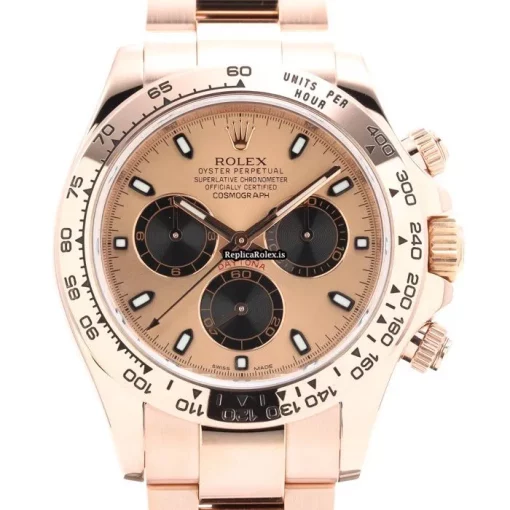 Fabulous Fake Rolex Daytona 116505 Caliber 4130 Automatic Movement 40mm Rose Gold Case Mens/unisex Watch - Image 2
