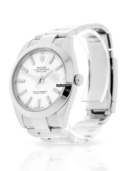 Fine Clone Rolex Datejust 126300 Caliber 3235 Automatic Movement 41x48mm Steel Case Mens/unisex Watch - Image 2