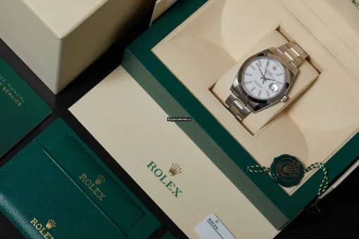 Fine Clone Rolex Datejust 126300 Caliber 3235 Automatic Movement 41x48mm Steel Case Mens/unisex Watch - Image 6