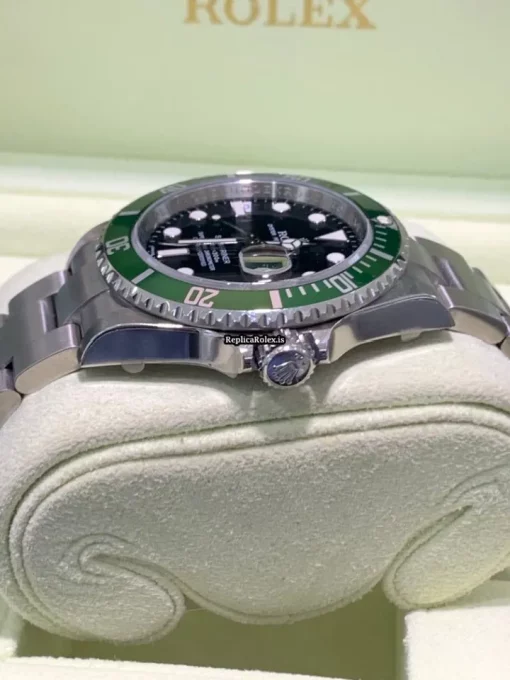 Incredible Fake Rolex Submariner Date 16610lv Caliber 3135 Automatic Movement 40mm Steel Case Mens/unisex Watch - Image 5