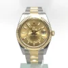 Wholesale Fake Rolex Sky-dweller 326933 Caliber 9001 Automatic Movement 42mm Gold/steel Case Mens/unisex Watch