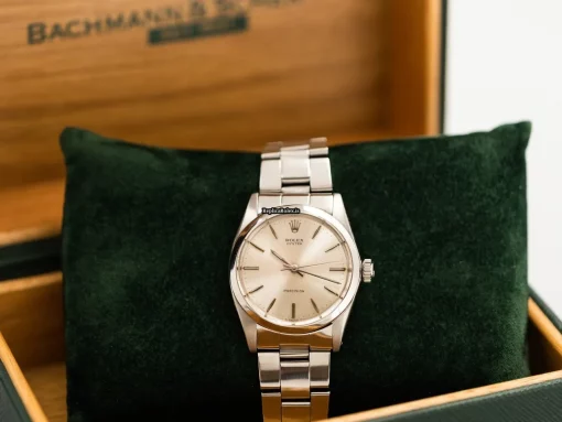 Wonderful Fake Rolex Oyster Precision 6426 Manual Winding Movement 35mm Steel Case Mens/unisex Watch - Image 7