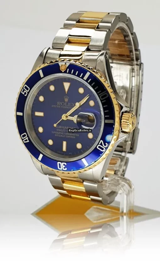 Unique Replica Rolex Submariner Date 16613 Caliber 3135 Automatic Movement 40mm Gold/steel Case Mens/unisex Watch - Image 2