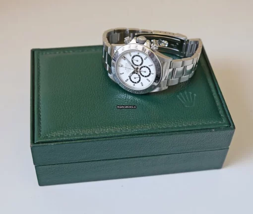 Pleasing Replica Rolex Daytona 16520 Zenith El Primero Caliber 4030 Automatic Movement 40mm Steel Case Mens/unisex Watch - Image 12