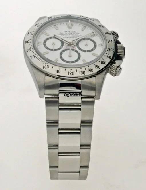Pleasing Replica Rolex Daytona 16520 Zenith El Primero Caliber 4030 Automatic Movement 40mm Steel Case Mens/unisex Watch - Image 3