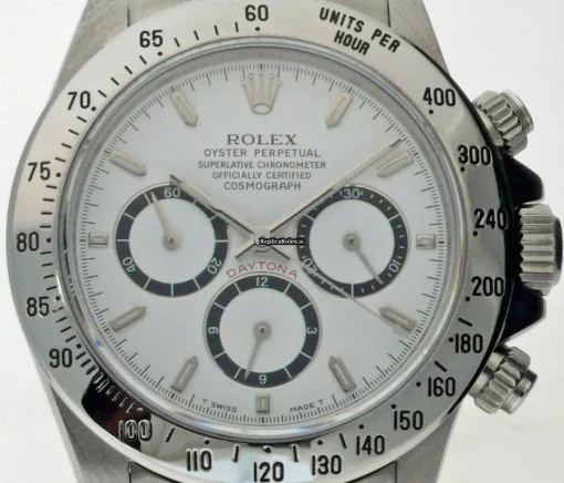 Pleasing Replica Rolex Daytona 16520 Zenith El Primero Caliber 4030 Automatic Movement 40mm Steel Case Mens/unisex Watch - Image 5