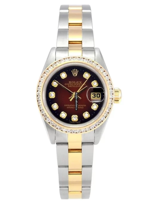 Aaa Copies Rolex Lady-datejust 79163 Caliber 2235 Automatic Movement 26mm Gold/steel Case Womens Watch