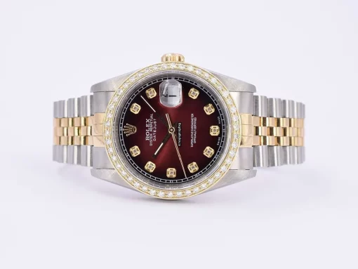 Good Copy Rolex Datejust 16233 Caliber 3135 Automatic Movement 36mm Gold/steel Case Mens/unisex Watch - Image 2
