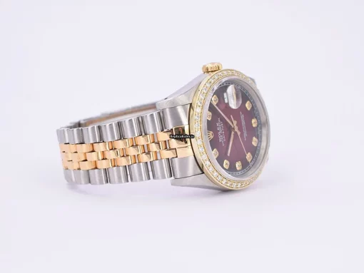 Good Copy Rolex Datejust 16233 Caliber 3135 Automatic Movement 36mm Gold/steel Case Mens/unisex Watch - Image 3
