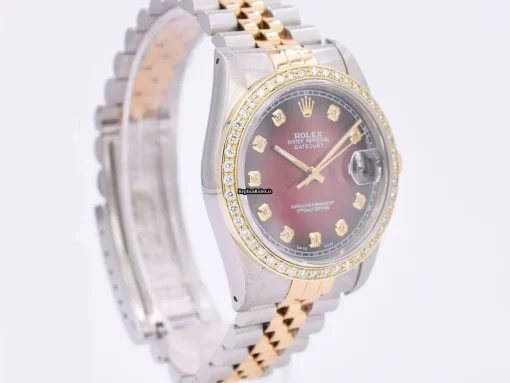 Good Copy Rolex Datejust 16233 Caliber 3135 Automatic Movement 36mm Gold/steel Case Mens/unisex Watch - Image 7