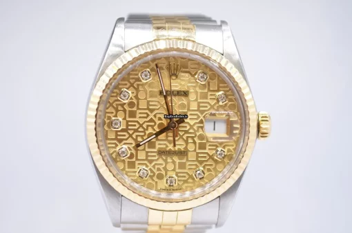 Exquisite Fake Rolex Datejust 16013 Caliber 3035 Automatic Movement 36mm Steel Case Mens/unisex Watch