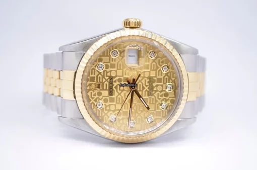 Exquisite Fake Rolex Datejust 16013 Caliber 3035 Automatic Movement 36mm Steel Case Mens/unisex Watch - Image 4