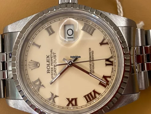 Perfect Replica Rolex Datejust 16220 Caliber 3135 Automatic Movement 36mm Steel Case Mens/unisex Watch - Image 3