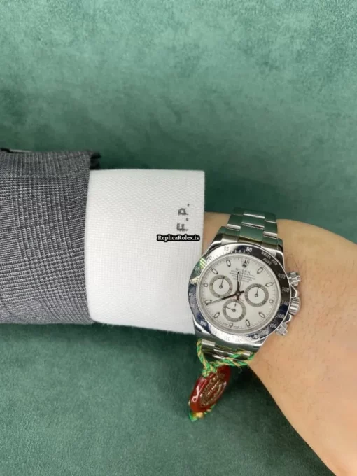 Mind-boggling Replica Rolex Daytona 116520 Caliber 4130 Automatic Movement 40mm Steel Case Mens/unisex Watch - Image 13