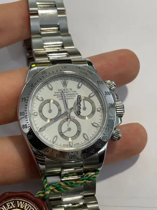 Mind-boggling Replica Rolex Daytona 116520 Caliber 4130 Automatic Movement 40mm Steel Case Mens/unisex Watch - Image 7