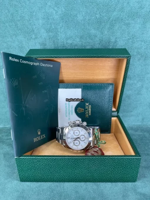 Mind-boggling Replica Rolex Daytona 116520 Caliber 4130 Automatic Movement 40mm Steel Case Mens/unisex Watch - Image 8