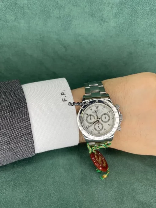 Mind-boggling Replica Rolex Daytona 116520 Caliber 4130 Automatic Movement 40mm Steel Case Mens/unisex Watch - Image 9