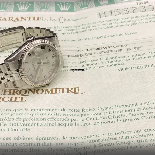 Popular Replica Rolex Datejust 16234 Caliber 3135 Automatic Movement 36mm Steel Case Womens Watch - Image 3