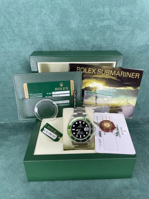 Unique Fake Rolex Submariner Date 16610lv Caliber 3135 Automatic Movement 40mm Steel Case Mens/unisex Watch