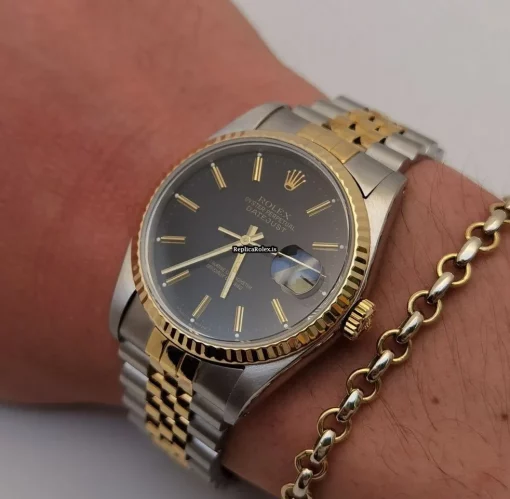 High Quality Imitation Rolex Datejust 16233 Caliber 3135 Automatic Movement 36mm Gold/steel Case Mens/unisex Watch