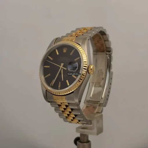 High Quality Imitation Rolex Datejust 16233 Caliber 3135 Automatic Movement 36mm Gold/steel Case Mens/unisex Watch - Image 11