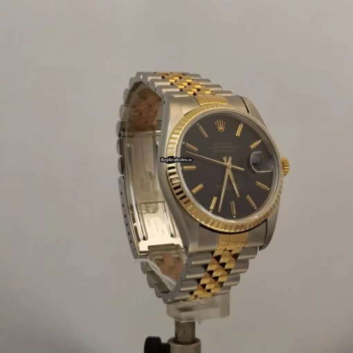 High Quality Imitation Rolex Datejust 16233 Caliber 3135 Automatic Movement 36mm Gold/steel Case Mens/unisex Watch - Image 6